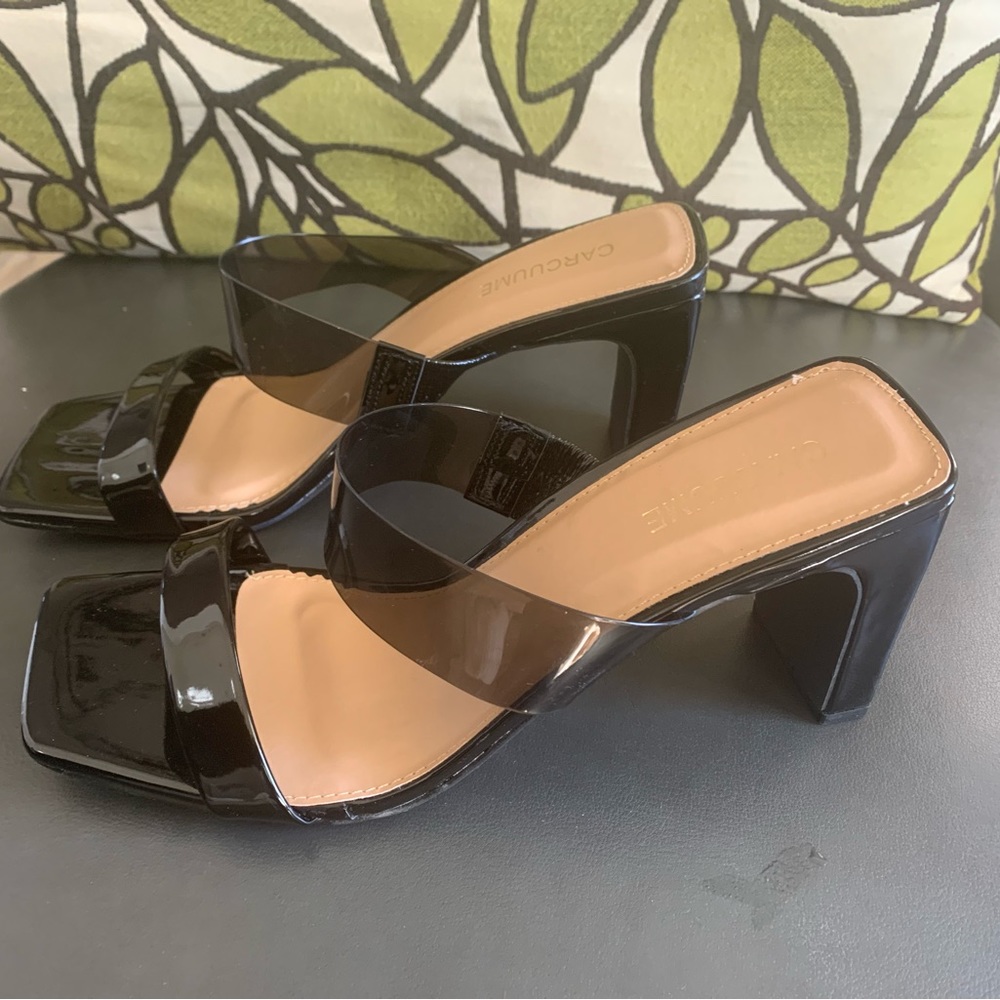 Carcuume Transparent heels